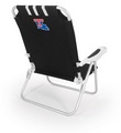 Louisiana Tech Bulldogs Monaco Beach Chair - Black