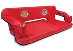 Louisiana Lafayette Ragin Cajuns Reflex Couch - Red