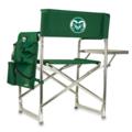 Colorado State Embroidered Sports Chair Hunter Green