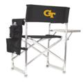 Georgia Tech Printed Sports Chair Black