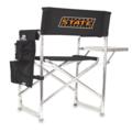 Oklahoma State Embroidered Sports Chair Black