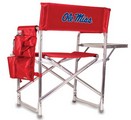 Ole Miss Rebels Sports Chair - Red Embroidered