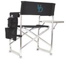 Delaware Blue Hens Sports Chair - Black Embroidered