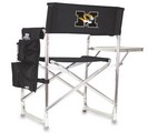 Mizzou Tigers Sports Chair - Black Embroidered