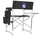 Northwestern Wildcats Sports Chair - Black Embroidered