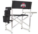 Ohio State Buckeyes Sports Chair - Black Embroidered