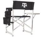 Texas A&M Aggies Sports Chair - Black Embroidered