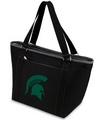 Michigan State Spartans Topanga Cooler Tote - Black Embroidered