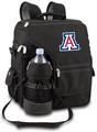 Arizona Wildcats Turismo Backpack - Black Embroidered