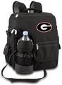 Georgia Bulldogs Turismo Backpack - Black Embroidered