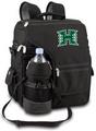 Hawaii Warriors Turismo Backpack - Black Embroidered