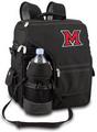 Miami RedHawks Turismo Backpack - Black Embroidered