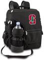 Stanford Cardinal Turismo Backpack - Black Embroidered