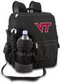 Virginia Tech Hokies Turismo Backpack - Black Embroidered