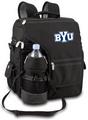 Brigham Young Cougars Turismo Backpack - Black Embroidered