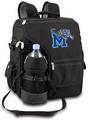 Memphis Tigers Turismo Backpack - Black Embroidered