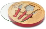 Arkansas Razorbacks Ventana Cheese Board - Red