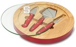 NC State Wolfpack Ventana Cheese Board - Red
