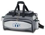 Brigham Young Cougars Vulcan Propane BBQ Set & Cooler - Embr.