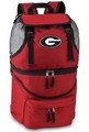 Georgia Bulldogs Zuma Backpack & Cooler - Red Embroidered