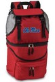 Ole Miss Rebels Zuma Backpack & Cooler - Red Embroidered