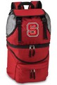 NC State Wolfpack Zuma Backpack & Cooler - Red Embroidered