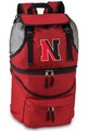 Northeastern Huskies Zuma Backpack & Cooler - Red Embroidered