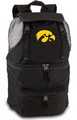 Iowa Hawkeyes Zuma Backpack & Cooler - Black Embroidered