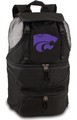 Kansas State Wildcats Zuma Backpack & Cooler - Black Embroidered