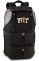 Pitt Panthers Zuma Backpack & Cooler - Black Embroidered