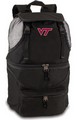Virginia Tech Hokies Zuma Backpack & Cooler - Black Embroidered