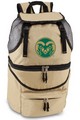 Colorado State Rams Zuma Backpack & Cooler - Beige Embroidered