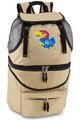 Kansas Jayhawks Zuma Backpack & Cooler - Beige