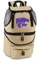 Kansas State Wildcats Zuma Backpack & Cooler - Beige Embroidered