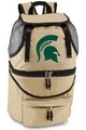 Michigan State Spartans Zuma Backpack & Cooler - Beige