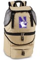 Northwestern Wildcats Zuma Backpack & Cooler - Beige