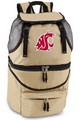 Washington State Cougars Zuma Backpack & Cooler - Beige