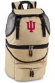 Indiana Hoosiers Zuma Backpack & Cooler - Beige Embroidered