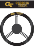 Georgia Tech Yellow Jackets Poly-Suede Steering Wheel Cover