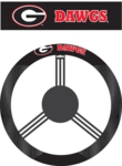 Georgia Bulldogs Poly-Suede Steering Wheel Cover