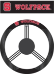 North Carolina State Wolfpack Poly-Suede Steering Wheel Cover