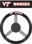 Virginia Tech Hokies Poly-Suede Steering Wheel Cover
