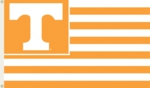 University of Tennessee 3' x 5' Flag with Grommets - Stripes