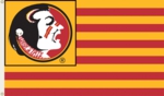 Florida State Seminoles 3' x 5' Flag - Stripes