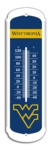 West Virginia Mountaineers 12" Outdoor Thermometer