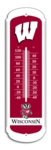 Wisconsin Badgers 12" Outdoor Thermometer