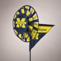 Michigan Wolverines Yard Spinner