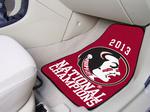 Florida State Seminoles 2013 National Champions Carpet Car Mats