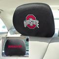 Ohio State Buckeyes 2-Sided Headrest Covers - Set of 2
