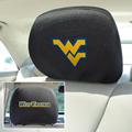 West Virginia Mountaineers 2-Sided Headrest Covers - Set of 2